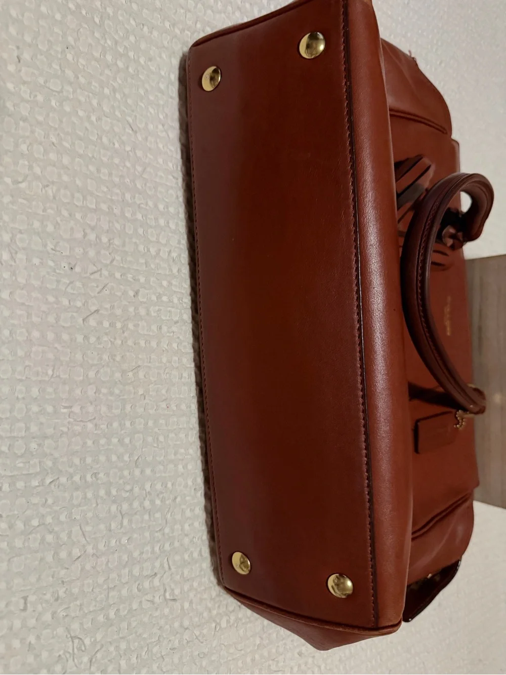 Coach smooth leather